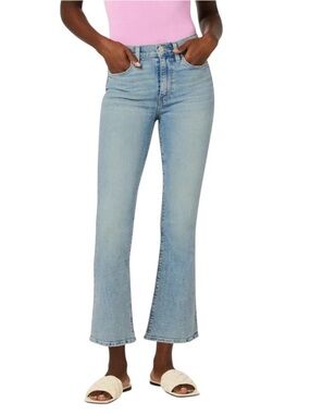 Hudson Barbara High Rise Bootcut Crop Jean Size 26 In Light Indigo Prism Blue